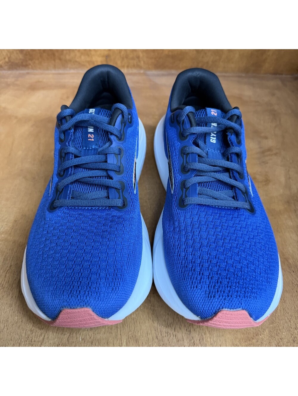 Brooks Glycerin 21 Shoes Women Sz 9 B Blue DNA Loft Cushion Sneakers 1204081B496 - Picture 3 of 15